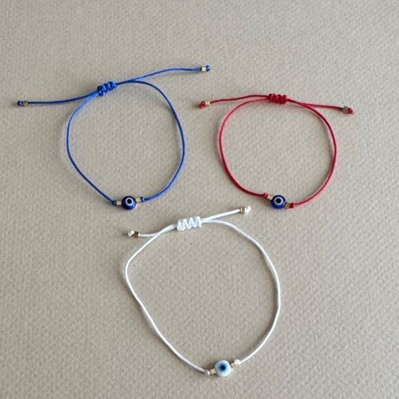 Anthropologie Jewelry - Evil eye bracelet R885